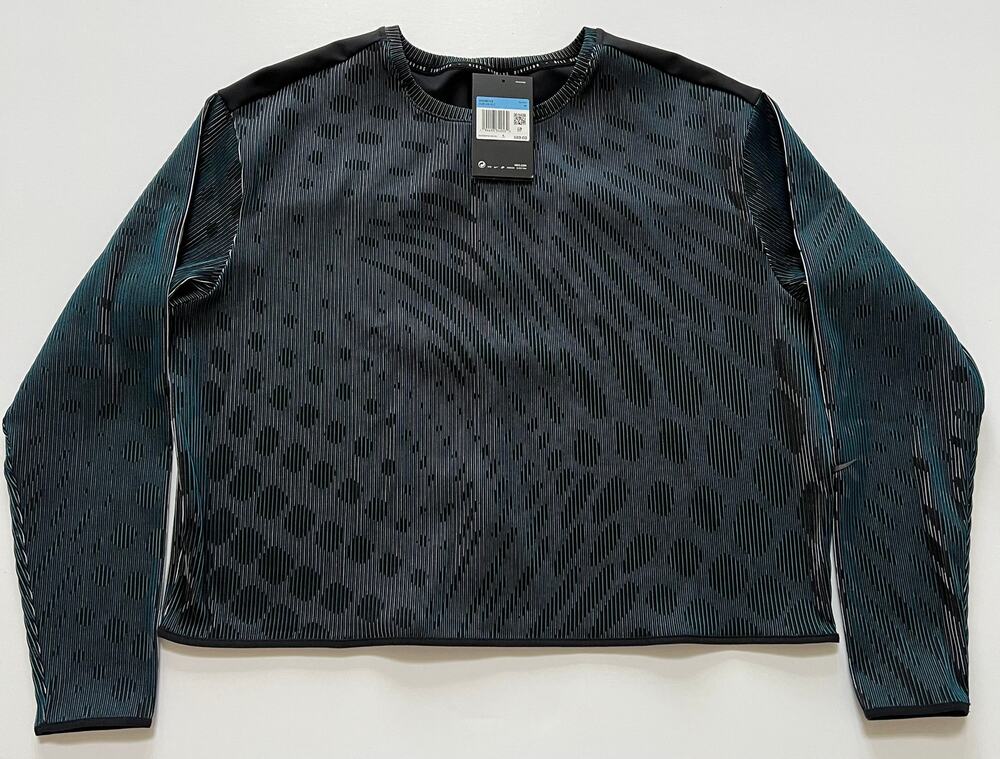 Nike Women's Run Division Midlayer Top CU6168 010 Dri-Fit Size M $80 NWT